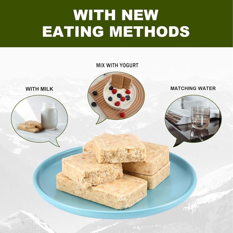 BDH Emergency Food Ration Bars - Waterproof Metal Storage Box Packing, Metal Ammo Can, Long Shelf Life Emergency Food Supplies, 9 Days Food Rations Supply for Outdoor Camping Hiking Snowstorm,12 Count - Image 5